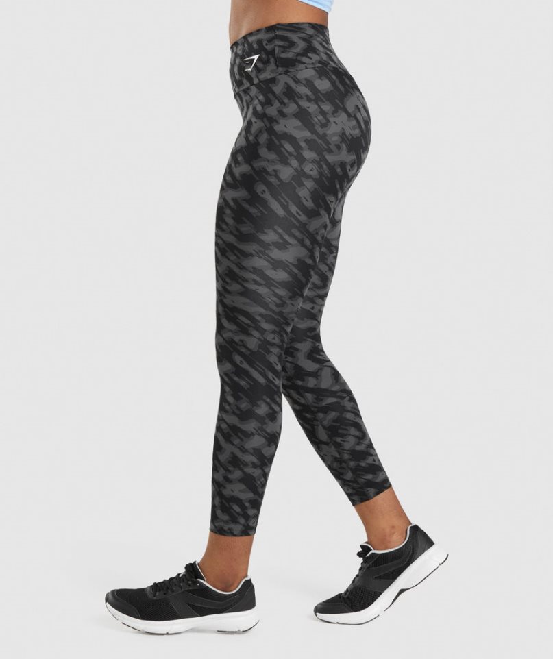 Women's Gymshark Training Leggings Black | CA 357N68